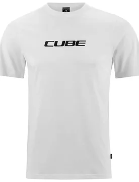 T-shirt à Manches Courtes Organic Classic Logo - CUBE - FashionsVida