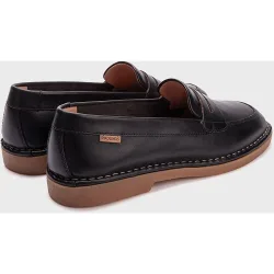 Mocasines de mujer de piel con plantilla extraíble