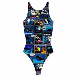 New Comic Pro Resist Swimsuit Multicolor 9-10 Years Girls