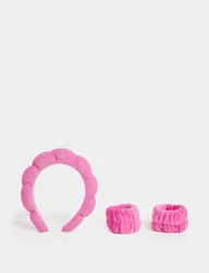 Super Soft Headband and Wrist Cuffs No Colour