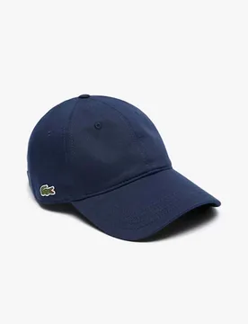Berretto baseball blu in puro cotone - Lacoste - FashionsVida