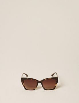 Lunettes de soleil papillon en acétate