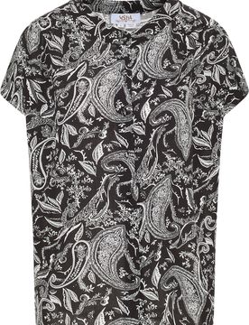Usha FESTIVAL Blusa negro / blanco