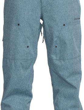 Pantalon de snow imperméable et respirant Pollock Pant W Denim für Damen Größe M Blau
