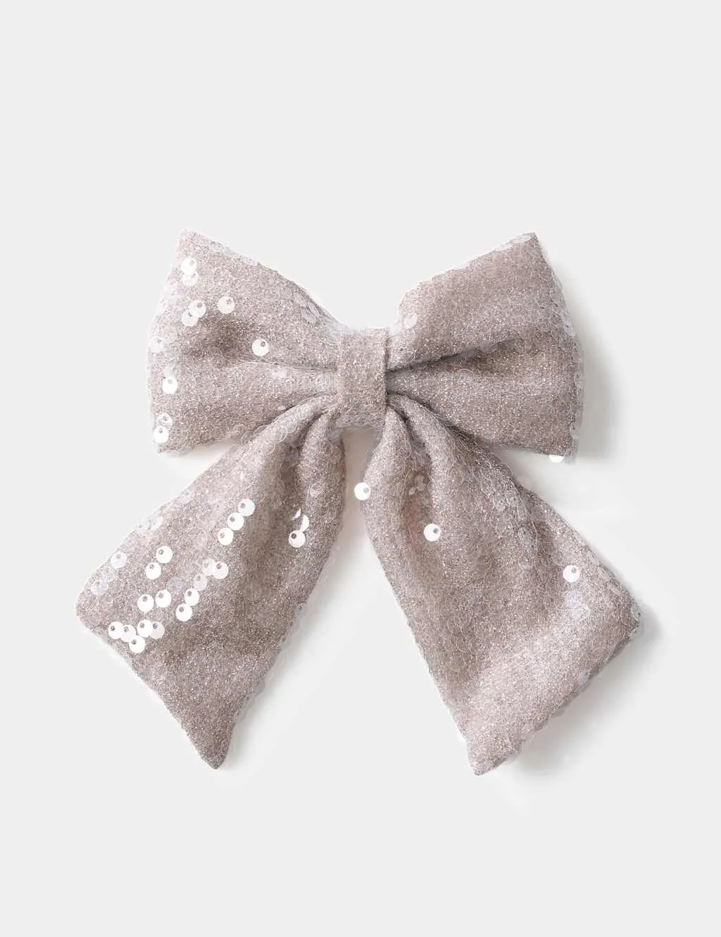 Neutral Sequin Bow Golden Rose Female - M&S - FashionsVida