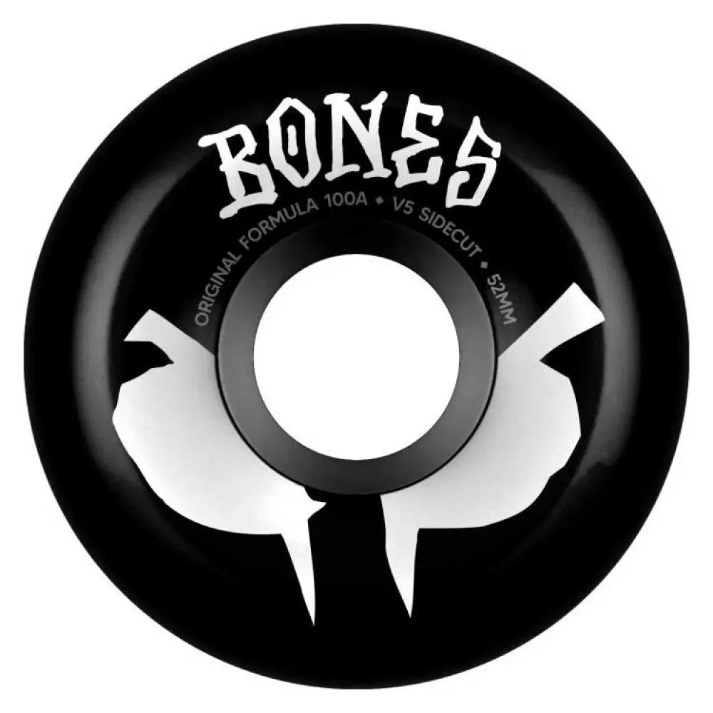 Roues De Skateboard Original Formula V5wides Black 55 mm/100A unisex - Bones - FashionsVida