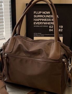 Bolso de tela de mujer de moda 2024, bolso de hombro de gran capacidad, bolso cruzado vintage versátil