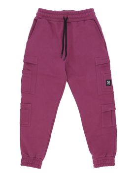 Pantalone Tuta Felpato Uomo Retrofuture Combat Jogger Purple