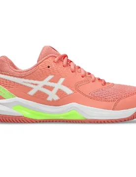Gel-dedicate 8 Padel Shoes Guava / White UK 5.5 - Asics - FashionsVida