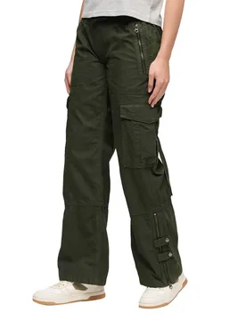 Pantalon Cargo Vintagre Lr Surplus Goods Olive Green 28 - Superdry - FashionsVida