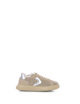 Sneakers in pelle BEIGE 38
