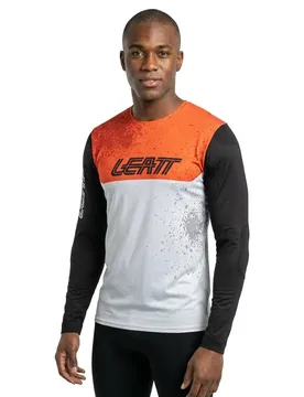 Maglia Da Enduro A Maniche Lunghe Mtb Gravity 5.0 White