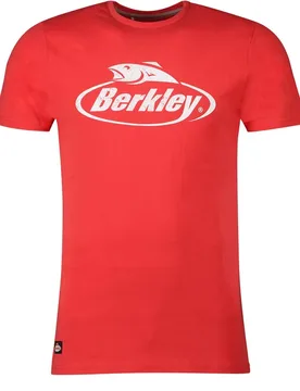 Logo Short Sleeve T-shirt Red 3XL Men - Berkley - FashionsVida