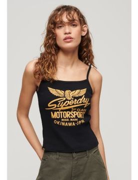 Para mujer. W6011887A Camiseta gráfica Retro Rocker (XXS/XS), Casual, Sin mangas / Tirantes, Algodón Orgánico, Sostenible