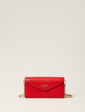 Pochette pour téléphone avec rabat et logo