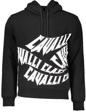 Herren Langarm-Sweatshirt Schwarz QXT65A-CF062_NERO_05051