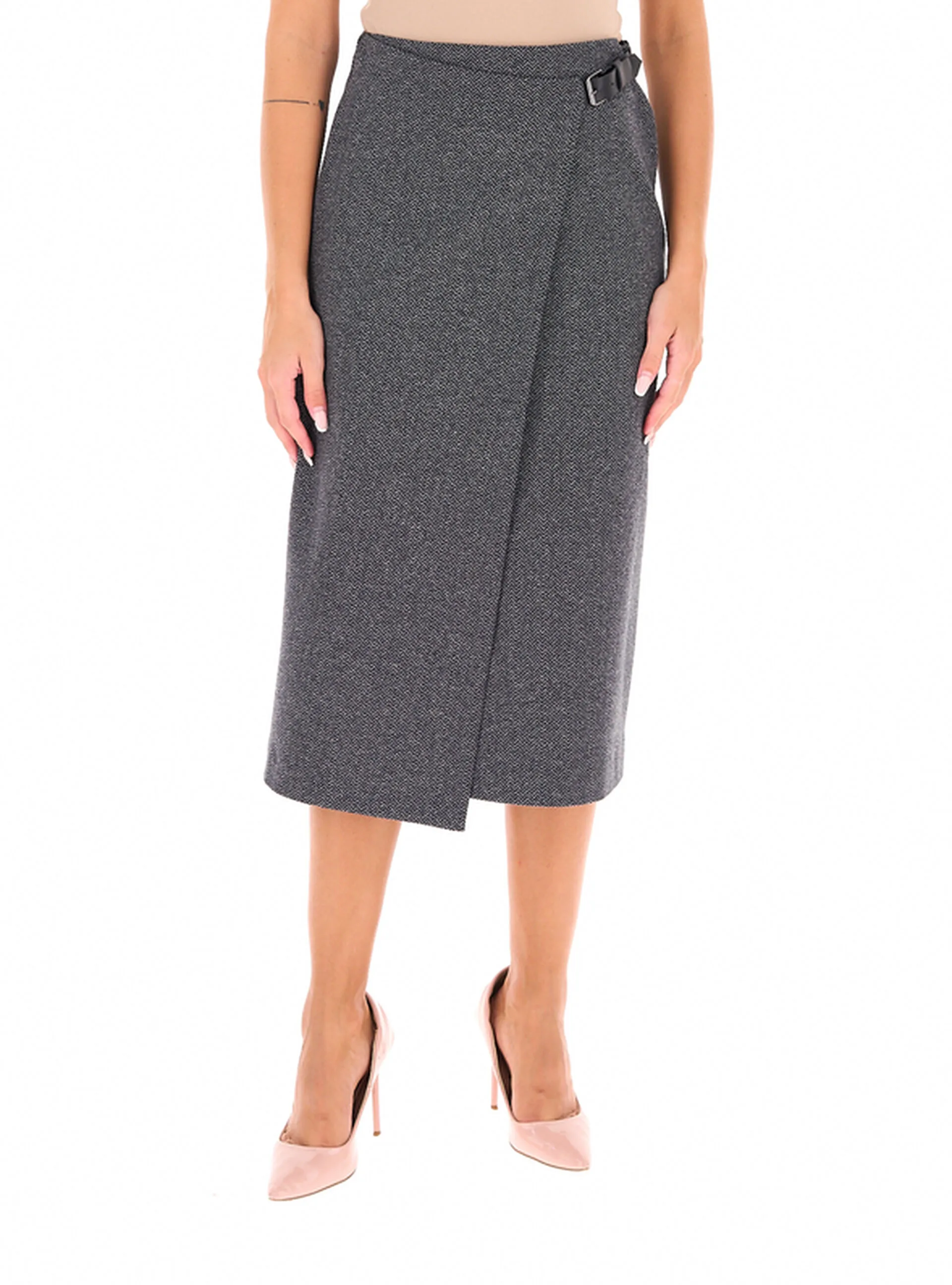 Gonna a portafoglio GRIGIO L - WEEKEND MAX MARA - FashionsVida