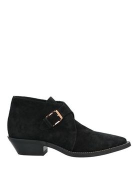 Botines de caña alta Mujer Negro 35.5 Mujer