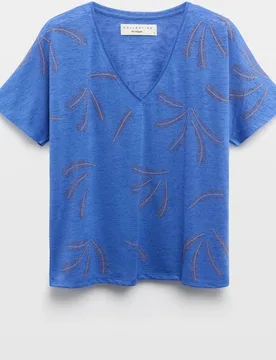 Camiseta lisa de manga corta de mujer - Woman El Corte Inglés - FashionsVida
