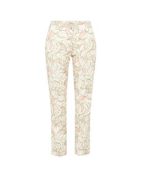 Chino 7/8 MARON S creme 34 damen