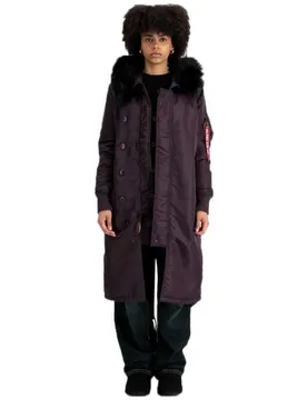 Industries Giacca Long Fishtail Plum L