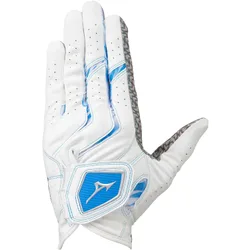 Handschuh Double Grip, weiss/blau ml