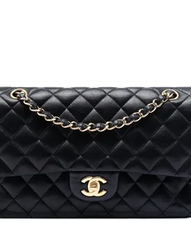 Medium Classic Lambskin Double Flap - Chanel - FashionsVida