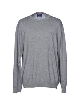 GANT Pullover Herren Grau S Herren