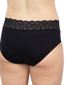 ® Spitzen-Slip mit Saugeinlage G82