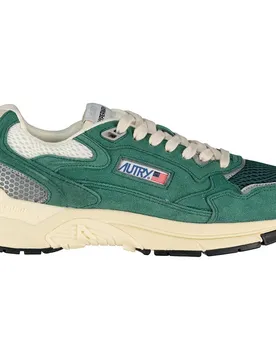 Sneaker Hyperway Low Suede / Mesh Malachite / Silver EU 42