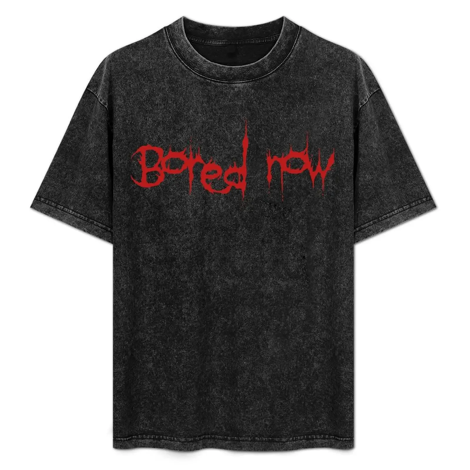 Bored Now BtVS T-Shirt Basic Breathable Solid Color T-Shirt - Aliexpress - FashionsVida