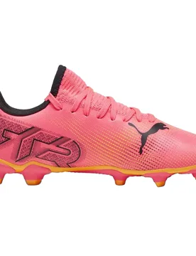 Kids Unisex Future Play 7 Fg/ag Red Football Boots - Size Uk 5.5 - Puma - FashionsVida