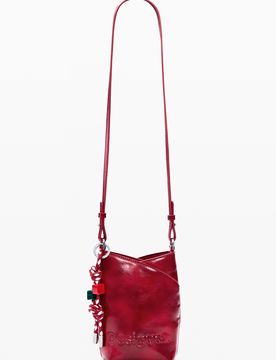 Porte-téléphone charms, , PolyurÉThane, Rouge, U