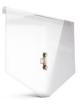 Marderstop-Schild transparent