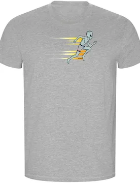 Speed Of Light Eco Short Sleeve T-shirt Heather Grey 3XL Men - Kruskis - FashionsVida