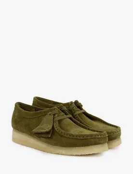 Mocassins Wallabee en peau suédé - Clarks - FashionsVida
