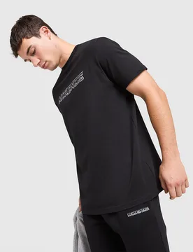 Dual T-Shirt - Herren, Schwarz - male - Size: M - McKenzie - FashionsVida