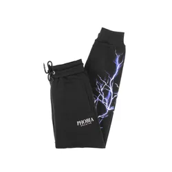 Pantalone Tuta Leggero Uomo Blue Lightning Pants Black/blue