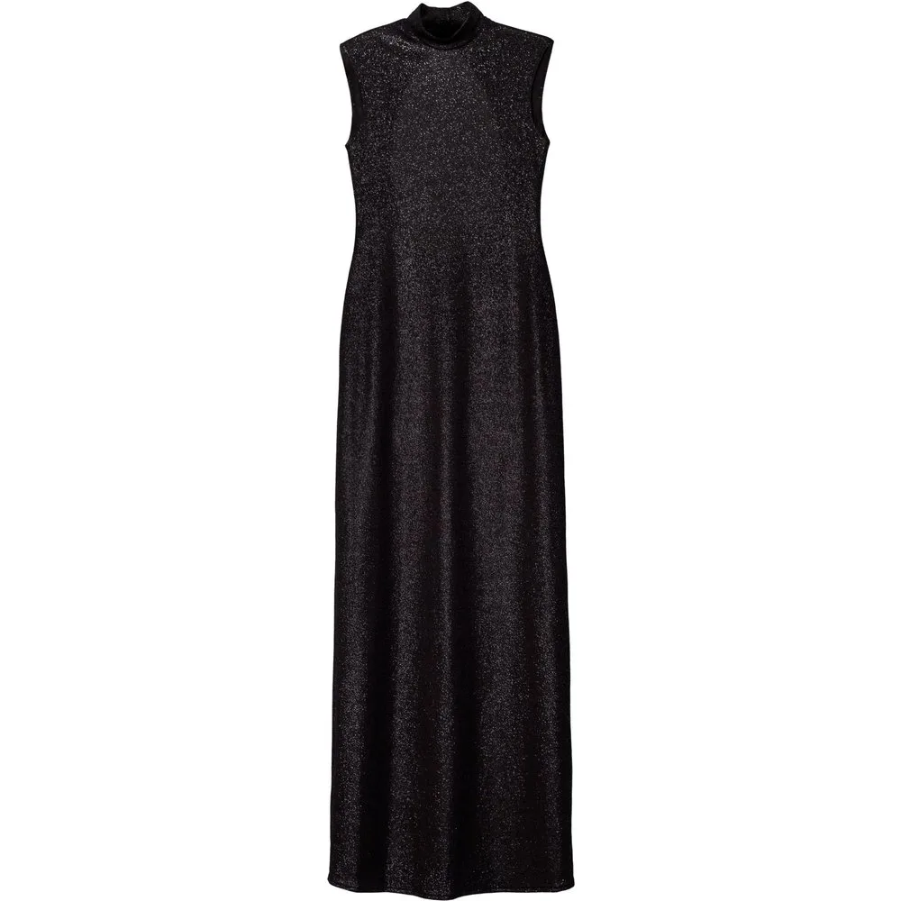 Vestido midi con brillo y espalda descubierta - The-Are - FashionsVida