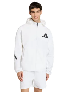 Z.n.e. Woven Track Top Men Track Tops - White - Size XXL - Nylon - White - Size: 2X-Large - Adidas - FashionsVida