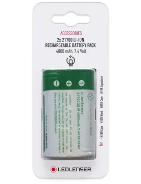 Batterie 2x21700 4800mah Lithium - LED Lenser - FashionsVida