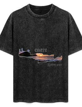 Crete Crete T-Shirt Casual Loose Daily Wear T-Shirt - Aliexpress - FashionsVida
