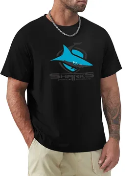 Black Shark on Shield T-Shirt Casual All Match Short Sleeve T-Shirt - Aliexpress - FashionsVida