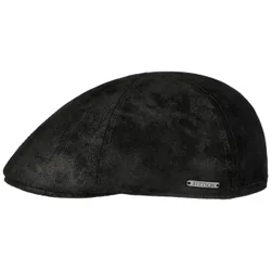Texas Pig Skin Gatsby Cap by - black - Herren - Size: M (56-57 cm)