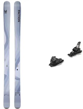 Packs (skis + fix) - Skis all-mountain - Pack Dancer 1 Grey 2025 en Bois - Gris - Faction - FashionsVida