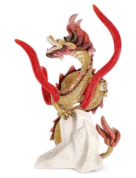 Crystal Myriad Drache Unisex OS