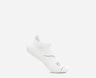 No-Show Run Sock in White, Size XL