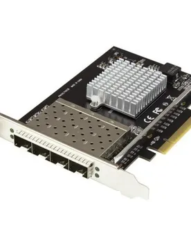 Carte D´extension Pcie 4 Ports Sfp+ Intel Xl710 Pci-e Silver / Black One Size unisex