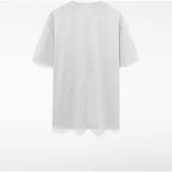 Camiseta de hombre relaxed fit de manga corta en algodón
