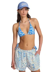 Pantalones cortos de playa Sun Fade para mujer blanco S